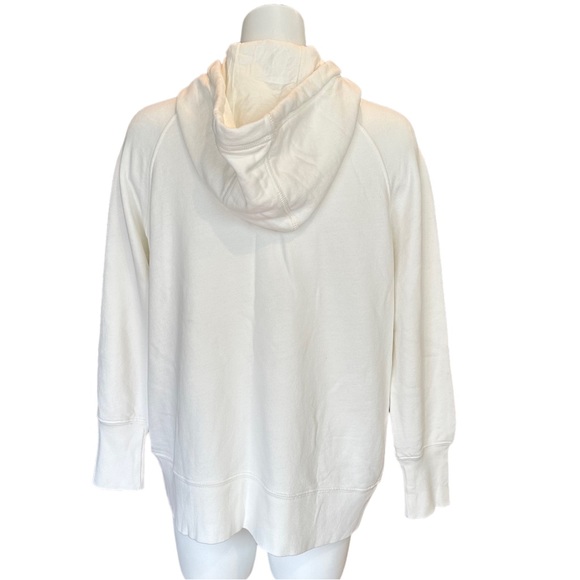 New ATM Anthony Thomas Melillo White Long Sleeve Cotton Hoodie XS - Picture 5 of 7